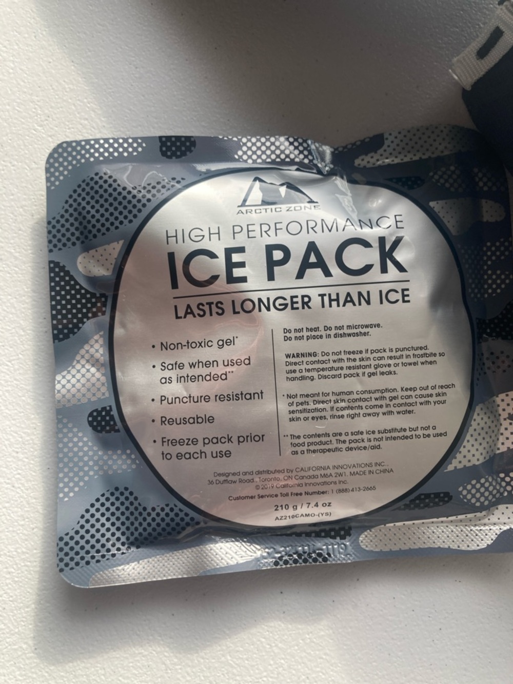 Arctic Zone camo print lunch box BPA food and drink container & ice pack - Picture 12 of 17